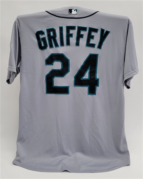 Ken Griffey Jr. 2009 Seattle Mariners Game Used Jersey w/ Dave Miedema LOA