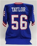 Lawrence Taylor 1991 New York Giants Game Used Jersey w/ Dave Miedema LOA