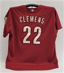 Roger Clemens 2005 Houston Astros Game Used Jersey w/ Dave Miedema LOA