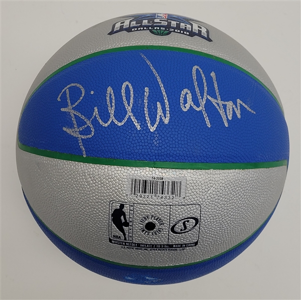 Bill Walton Autographed 2010 NBA All-Star Game Basketball Beckett