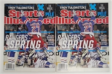 Lot of 2 Ryan McDonagh Autographed Sports Illustrated Magazines