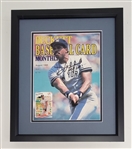 Dave Winfield Autographed & HOF Inscribed Framed 1988 Beckett Magazine Cover