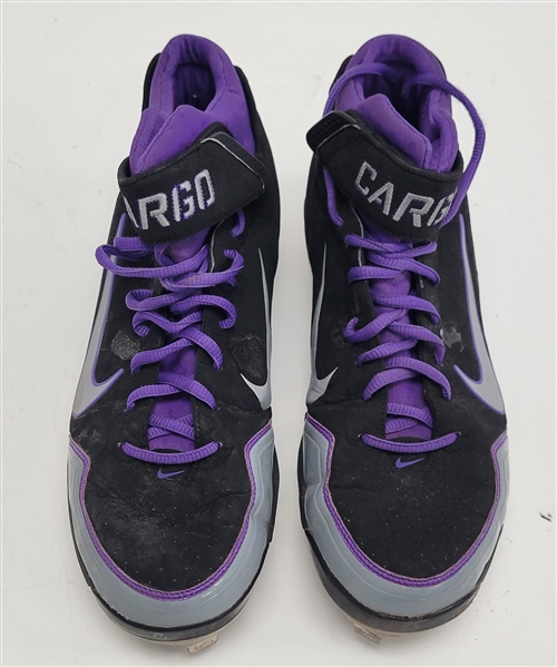 Carlos Gonzalez Game Used Cleats