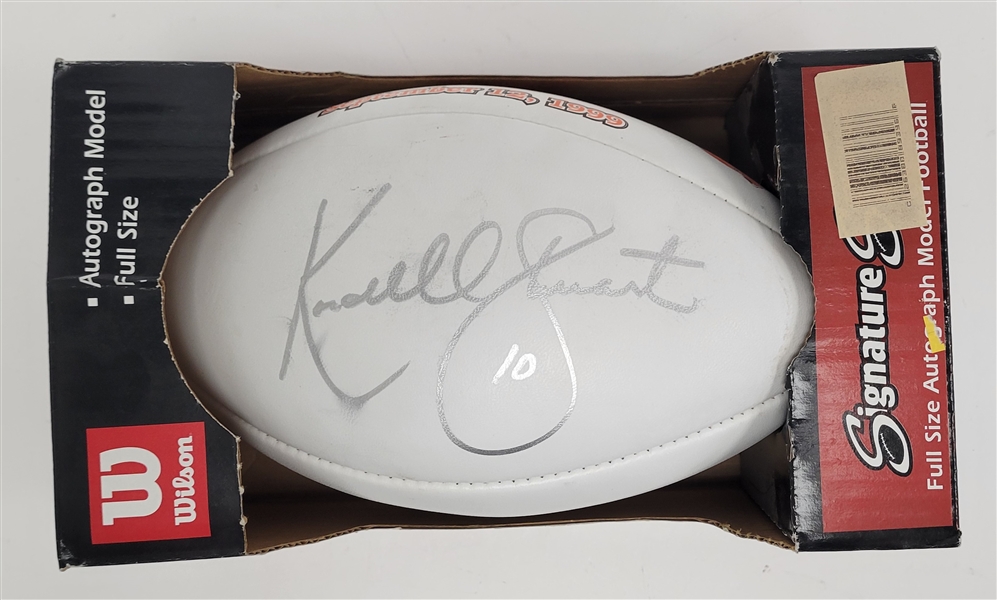 Kordell Stewart Autographed Football