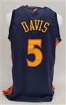 Baron Davis Autographed Authentic Golden State Warriors Jersey Beckett