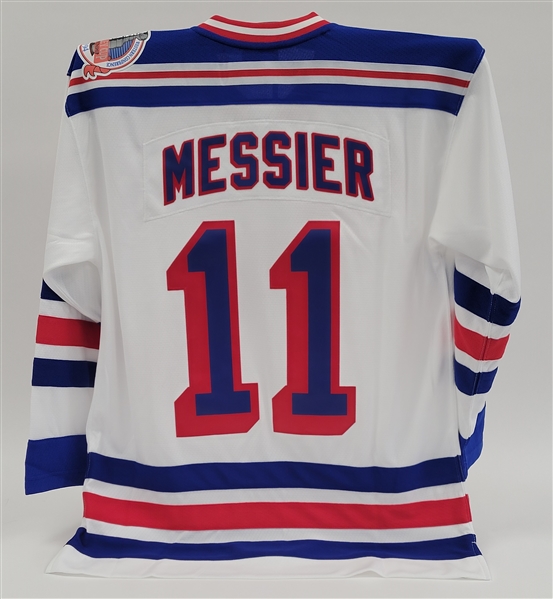 Mark Messier 1993-94 New York Rangers Mitchell & Ness Jersey