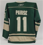 Zach Parise Authentic Minnesota Wild 10 Year Anniversary Jersey w/ Fight Strap