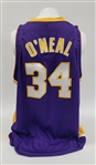 Shaquille ONeal 2002-03 Los Angeles Lakers Game Used Jersey w/ Dave Miedema LOA