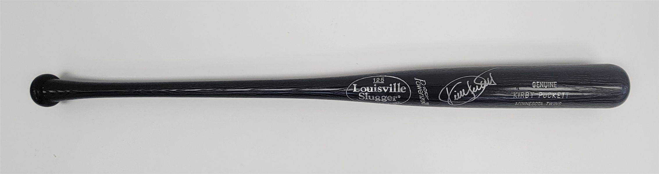 Kirby Puckett Autographed Louisville Slugger Bat w/ Twins LOA