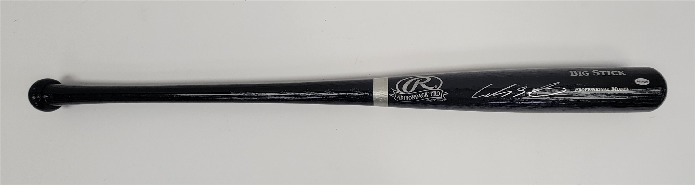 Carlos Santana Autographed Rawlings Bat