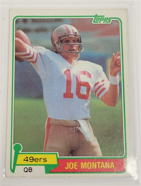 1981 Topps Football Complete Set w/ Joe Montana Rookie