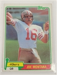 1981 Topps Football Complete Set w/ Joe Montana Rookie