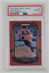 Ja Morant 2023 Prizm Draft Picks Red Shimmer FOTL #57 Rookie Card LE #1/9 PSA 10