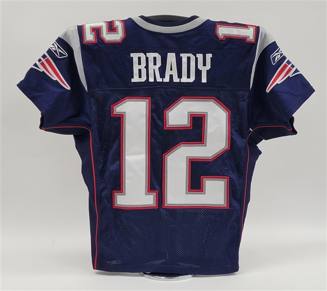 Tom Brady 2011 New England Patriots Game Issued Jersey w/ MEARS & Dave Miedema LOAs