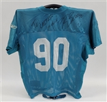 Ryan Baker Autographed & Worn Miami Dolphins Practice Jersey