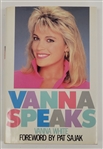 Vanna White Autographed "Vanna Speaks" Book