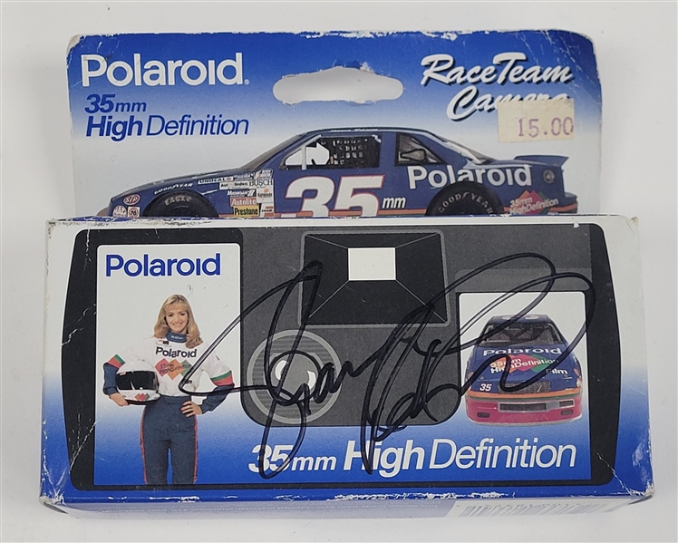 Shawna Robinson Autographed RaceTeam Polaroid Camera Box