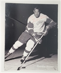 Gordie Howe Autographed & Inscribed 22x28 Mounted Photo on Foam Board Beckett