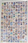 1992 Topps Uncut Baseball Card Sheet