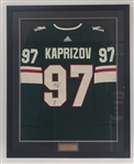 Kirill Kaprizov Autographed & Framed Authentic Minnesota Wild Jersey