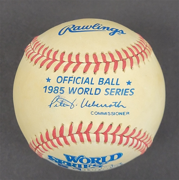 1985 World Series Official Baseball