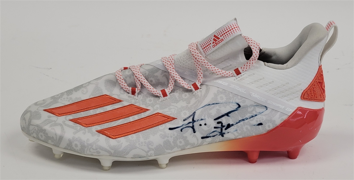 Tua Tagovailoa Autographed Adidas Football Cleat JSA