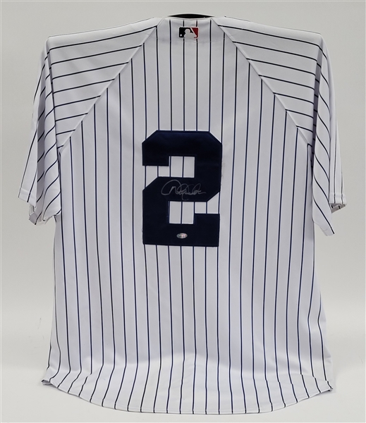 Derek Jeter Autographed New York Yankees Jersey Steiner