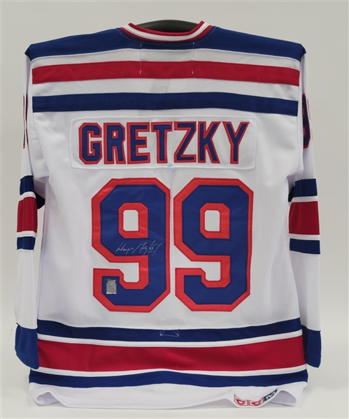 Wayne Gretzky Autographed New York Rangers Jersey w/ Gretzky COA