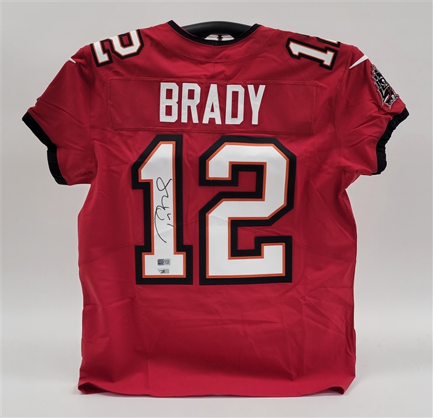 Tom Brady Autographed Authentic On-Field Tampa Bay Buccaneers Jersey Fanatics & TriStar