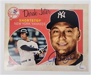 Derek Jeter Autographed 8x10 Photo JSA