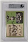 Bobby Orr Autographed & Encapsulated 1970-71 Topps #3 Card BGS