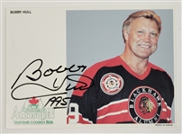 Bobby Hull Autographed (1995) 4x6 Card