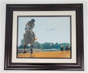 Ron Turcotte Autographed & Framed 16x20 Photo