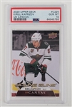 Kirill Kaprizov 2020 Upper Deck #C225 UD Canvas Rookie Card PSA 10