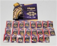 Minnesota Vikings 2006 Pin Collection Complete Set w/ 23 Unopened Pins