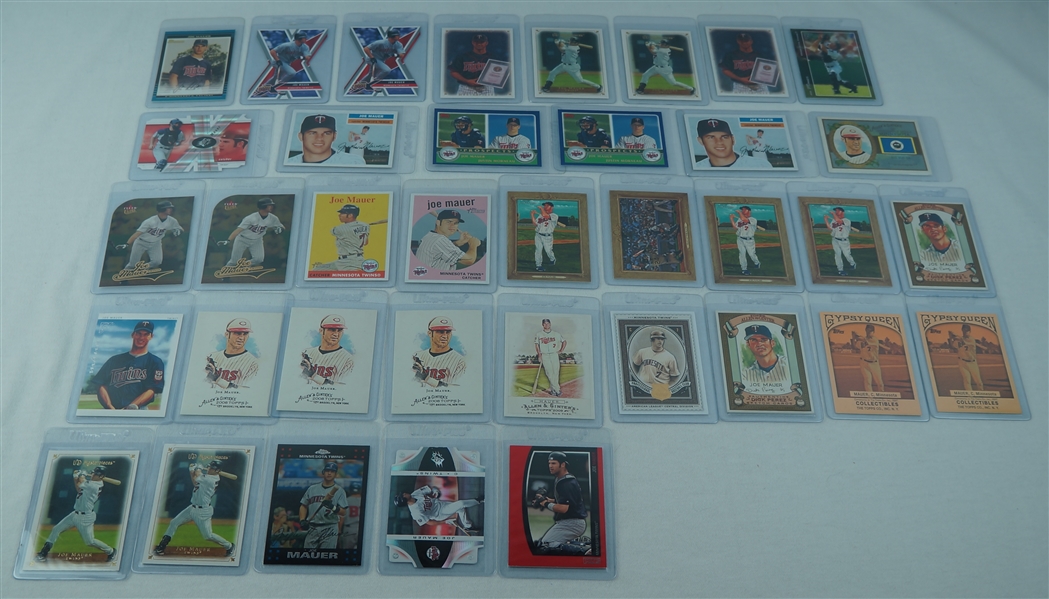 Joe Mauer Rookie Card Collection