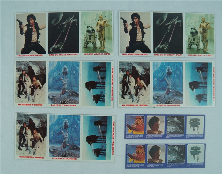 Vintage Star Wars & Empire Strikes Back Card Collection