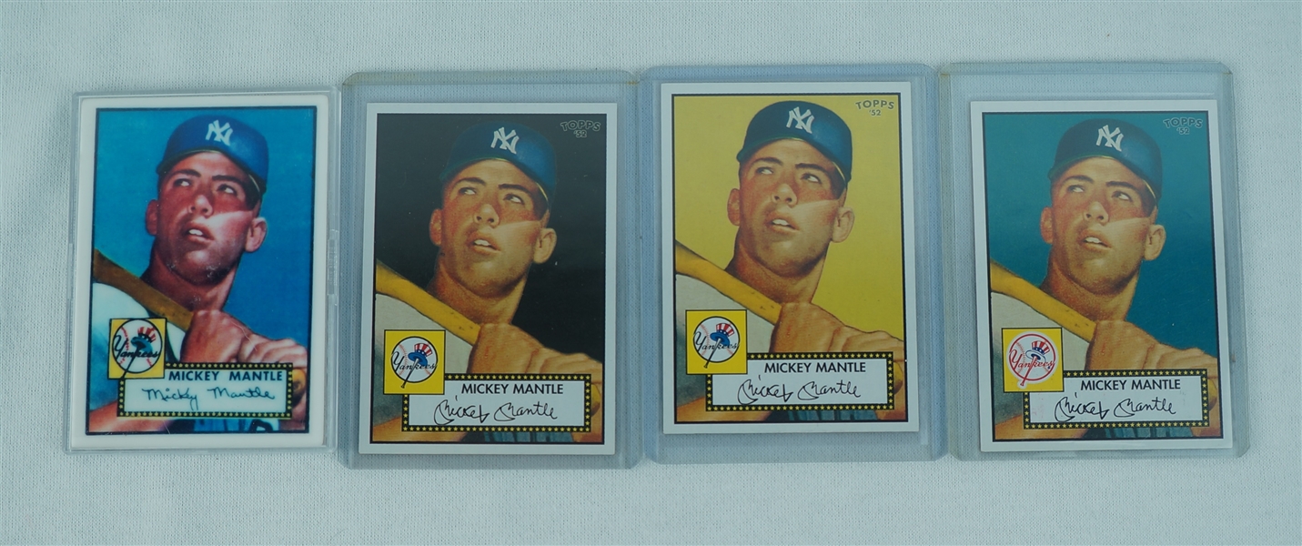 Mickey Mantle Rookie Baseball Collector Cards