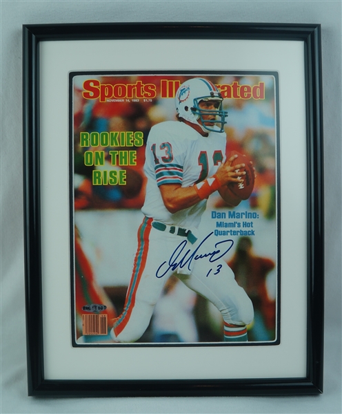 Dan Marino Autographed & Framed Sports Illustrated UDA