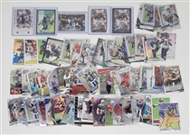 Collection of Football Cards w/ Rookies & 5 Autographs