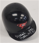 Brooks Robinson Autographed & HOF Inscribed Baltimore Orioles Mini Batting Helmet Beckett