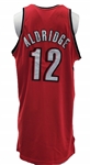 LaMarcus Aldridge 2007-08 Portland Trail Blazers Game Used Jersey w/ Dave Miedema LOA