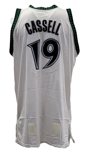 Sam Cassell 2004-05 Minnesota Timberwolves Game Used Jersey w/ MeiGray LOA *Matched to 4 Games*