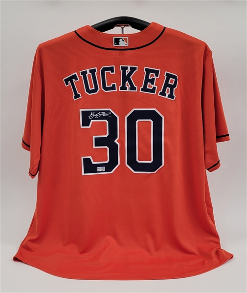 Kyle Tucker Autographed Houston Astros Jersey TriStar