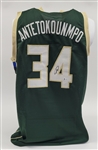 Giannis Antetokounmpo Autographed Custom Jersey Beckett