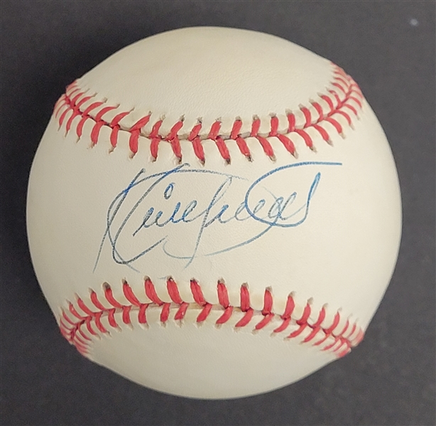 Kirby Puckett Autographed 1991 World Series Baseball w/ Beckett LOA