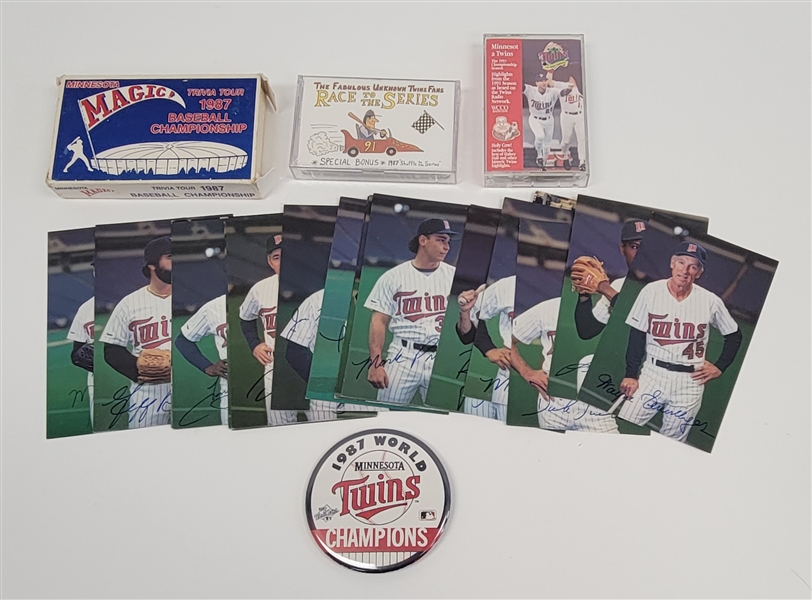 Minnesota Twins Miscellaneous 1980s-90s Collection