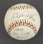 Kirby Puckett Autographed & Inscribed 1993 All-Star Game Baseball w/ Beckett LOA