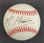 MC Hammer Autographed OAL Baseball Beckett