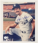 Billy Martin Autographed 8x10 Photo w/ Beckett LOA